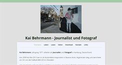 Desktop Screenshot of kaibehrmann.net